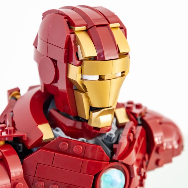 Review LEGO Marvel 76327 Iron Man MK4 Bust