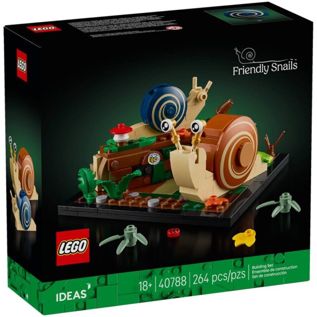 cadeau LEGO Ideas 40788 Friendly Snails