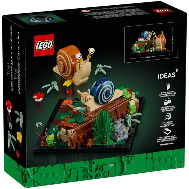 cadeau LEGO Ideas 40788 Friendly Snails