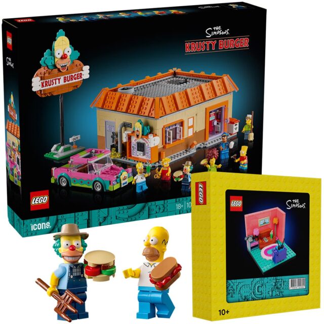 LEGO 5009325 The Simpsons Living Room offert pour tout achat du set 10352 The Simpsons : Krusty Burger