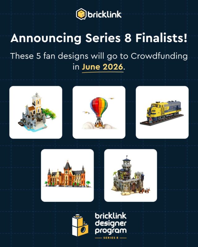 LEGO Bricklink Designer Program Series 8