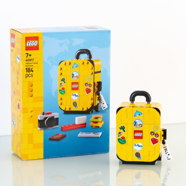 Review LEGO 40817 Yellow Travel Suitcase