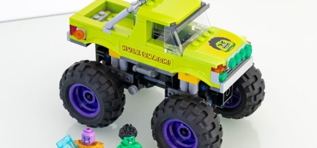 Review LEGO Marvel 76312 The Hulk Truck vs. Thanos