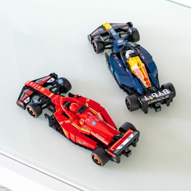 Review LEGO Speed Champions 77242 Ferrari SF-24 F1 Race Car & 77243 Oracle Red Bull Racing RB20 F1 Race Car