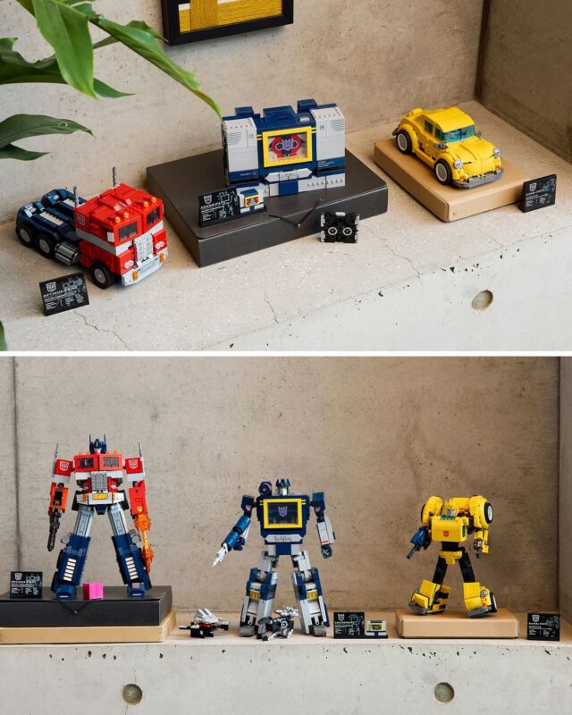 LEGO Icons 10358 Transformers Soundwave