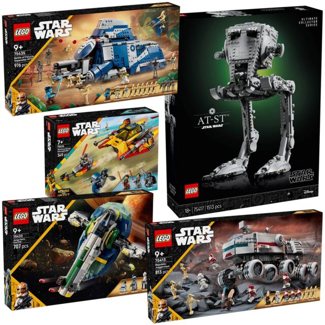 LEGO Star Wars août 2025 : 75417 AT-ST UCS et autres nouveautés