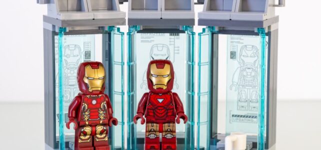 Review LEGO Marvel 76315 Iron Man's Laboratory: Hall of Armor