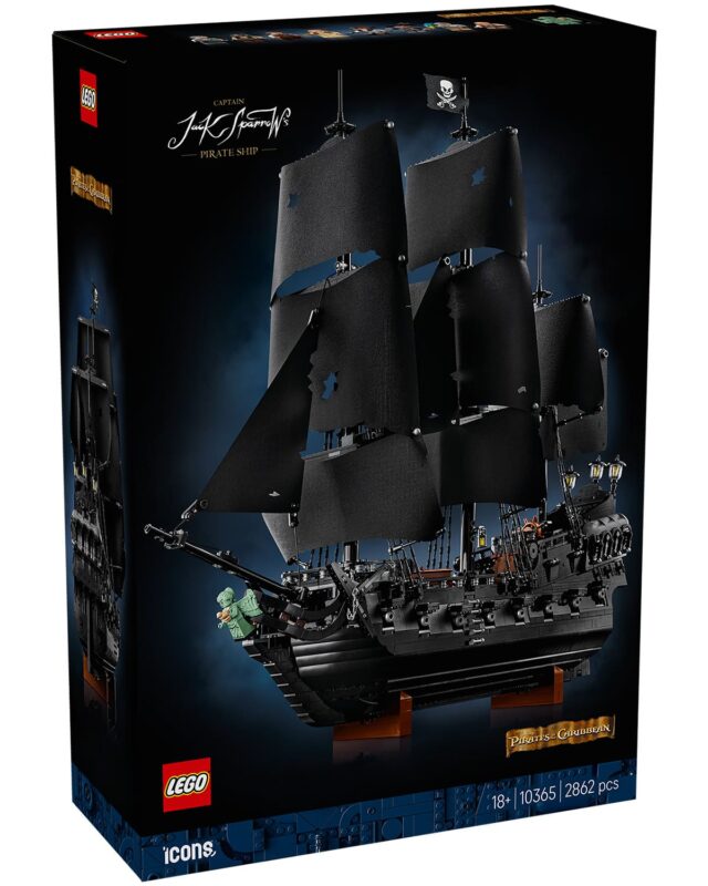 LEGO Icons 10365 Captain Jack Sparrow's Pirate Ship : le Black Pearl