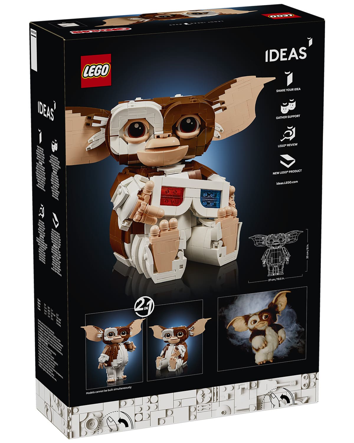Nouveaut LEGO Ideas 21361 Gremlins Gizmo HelloBricks