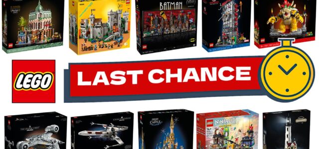 Sets LEGO bientôt retirés : plus de 300 références vont bientôt disparaître !