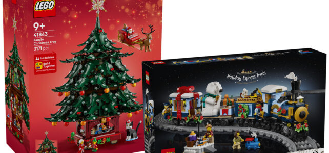 Nouveautés LEGO Icons 10361 Holiday Express Train (Winter Village 2025) et Build Together 41843 Family Christmas Tree Nouveauté LEGO Icons 10361 Holiday Express Train (Winter Village 2025) et Build Together 41843 Family Christmas Tree