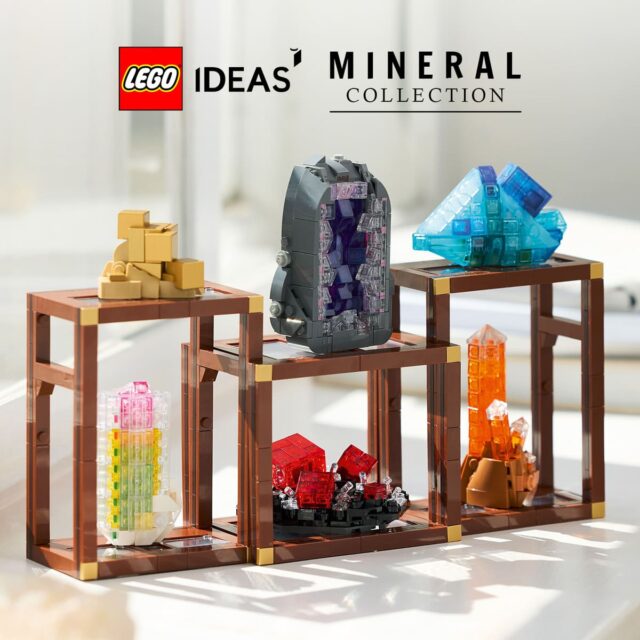 LEGO Ideas 21362 Mineral Collection