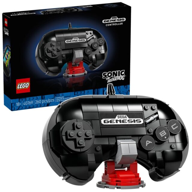 LEGO Sonic the Hedgehog 40769 SEGA Genesis Controller