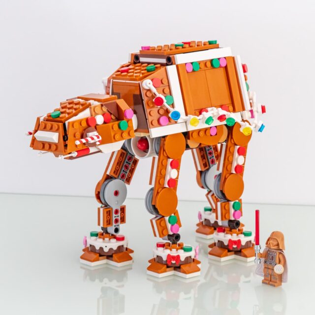 Review LEGO Star Wars 40806 Gingerbread AT-AT