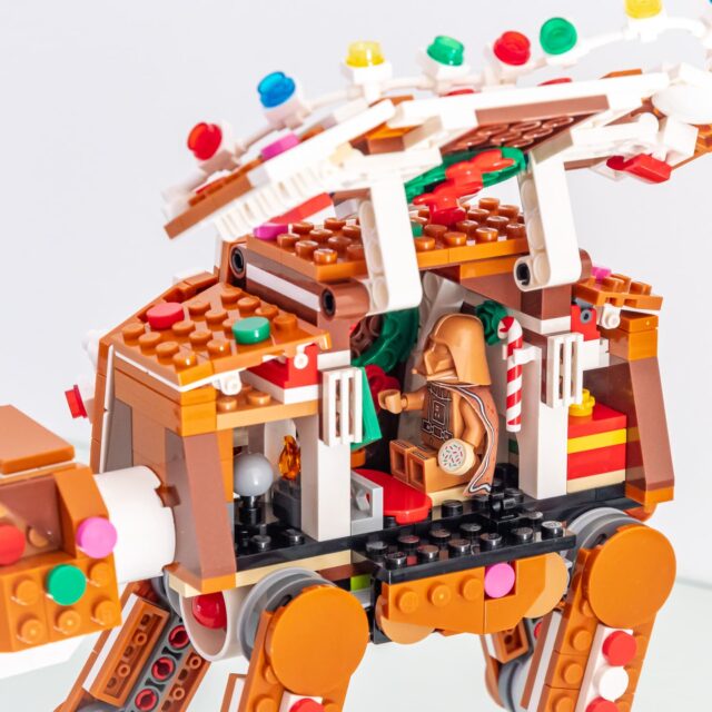 Review LEGO Star Wars 40806 Gingerbread AT-AT