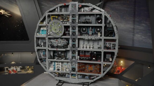 LEGO Star Wars Death Star UCS sketch model