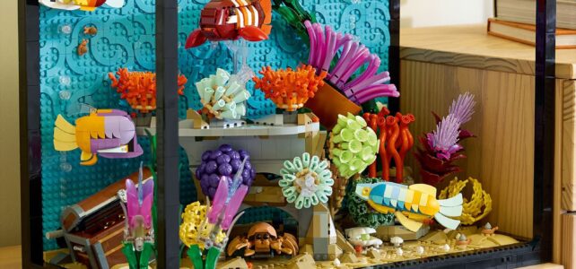 Chez LEGO : le set LEGO Icons 10366 Tropical Aquarium est disponible Nouveauté LEGO Icons 10366 Tropical Aquarium