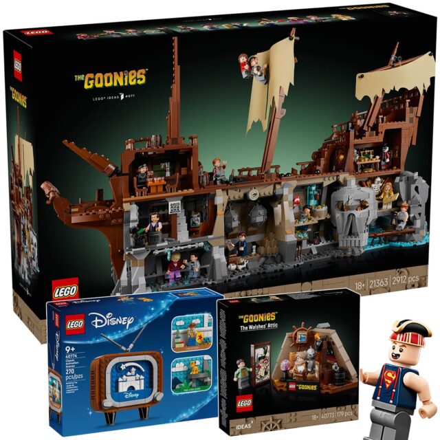 Sur le Shop LEGO : le set LEGO Ideas 21363 The Goonies est disponible, avec deux cadeaux !