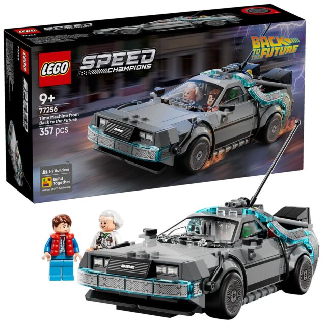 LEGO Speed Champions 77256 Time Machine from Back to the Future DeLorean