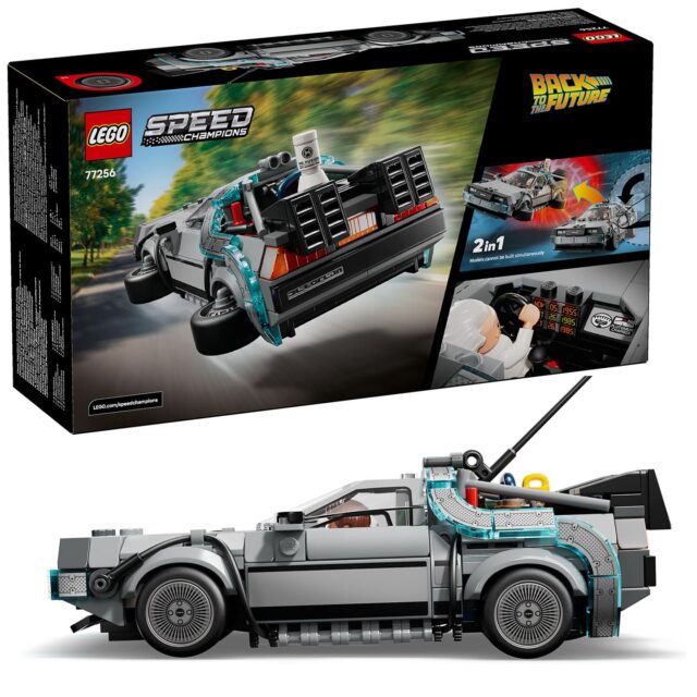 LEGO Speed Champions 77256 Time Machine from Back to the Future DeLorean