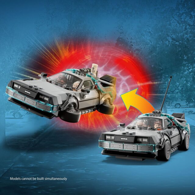 LEGO Speed Champions 77256 Time Machine from Back to the Future DeLorean