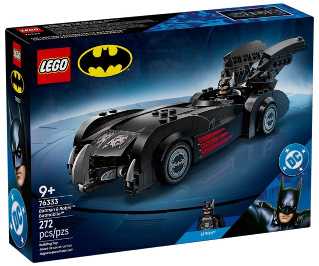 LEGO DC 76333 Batman & Robin Batmobile