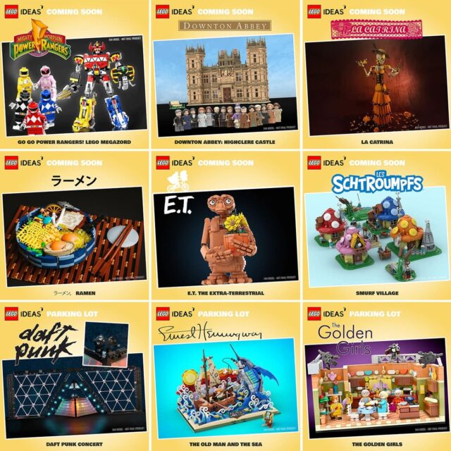 Bientôt dans la gamme LEGO Ideas