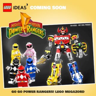 LEGO Ideas Go Go Power Rangers! Lego Megazord
