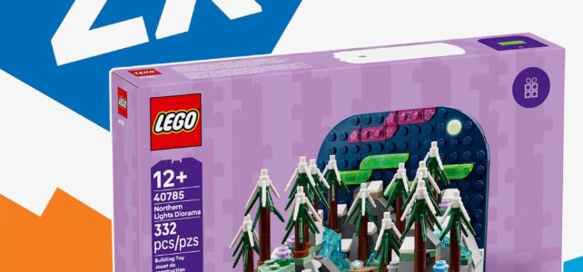 Chez LEGO : points Insiders doublés et cadeau LEGO 40785 Northern Lights Diorama offert