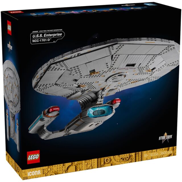 LEGO Icons 10356 Star Trek U.S.S. Enterprise NCC-1701-D