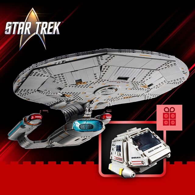 LEGO Icons 40768 Star Trek : Type-15 Shuttlepod offert pour tout achat du set 10356 Star Trek U.S.S. Enterprise NCC-1701-D