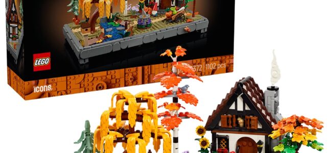 Nouveauté LEGO Icons 11372 Autumn Cottage Garden LEGO Icons 11372 Autumn Cottage Garden