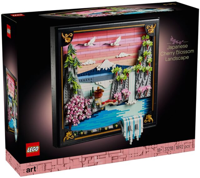 LEGO Art 31218 Japanese Cherry Blossom Landscape Set