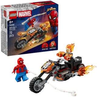 LEGO Marvel 76335 Spider-Man vs. Ghost Rider Motorcycle