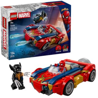 LEGO Marvel 76336 Spider-Man Car vs. Venomized Wolverine