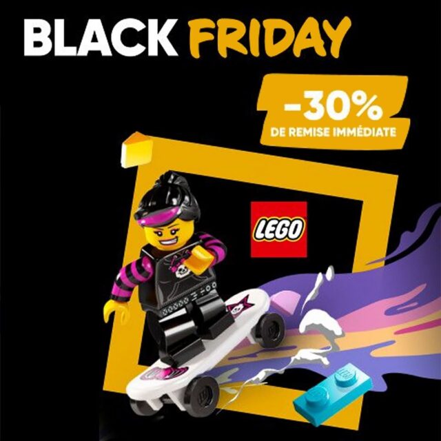Promo Black Friday LEGO chez Fnac : 30% de réduction immédiate sur une sélection de sets