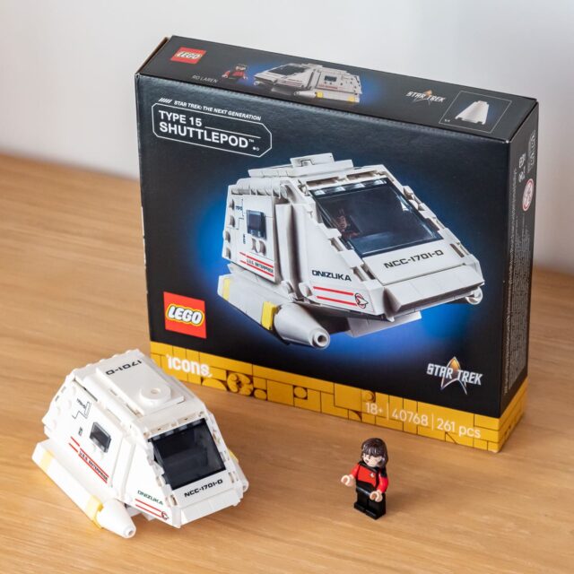 Review LEGO Icons 40768 Star Trek: Type-15 Shuttlepod