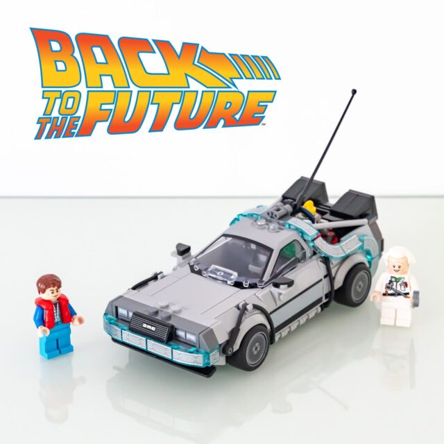 Review LEGO Speed Champions 77256 Time Machine from Back to the Future DeLorean