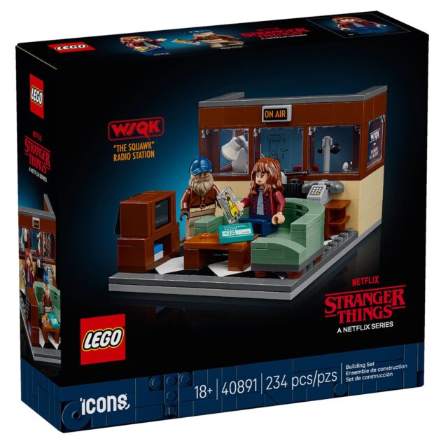 LEGO Icons 40891 Stranger Things: WSQK Radio Station