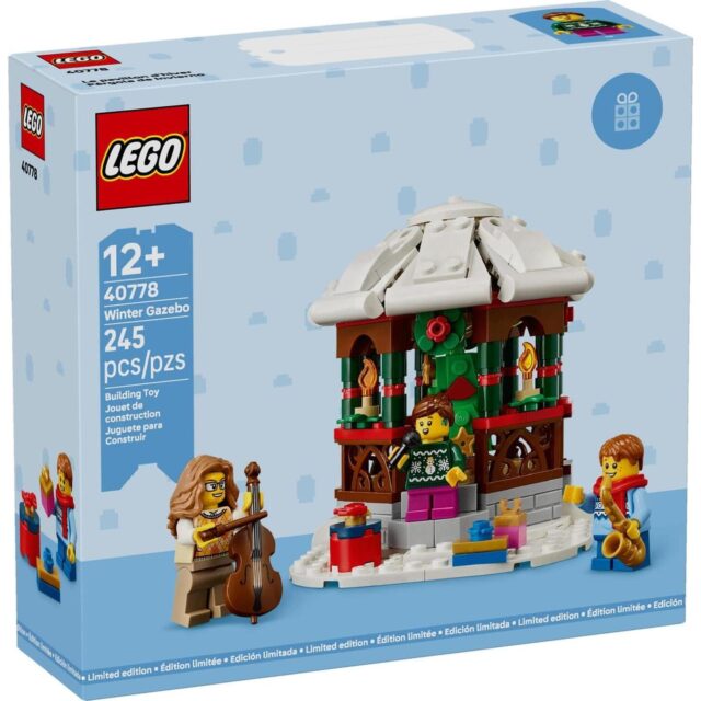 Chez LEGO : le cadeau 40778 Winter Gazebo offert dès 150€ d'achat