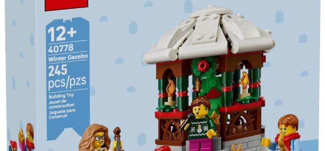 Chez LEGO : le cadeau 40778 Winter Gazebo offert dès 150€ d'achat