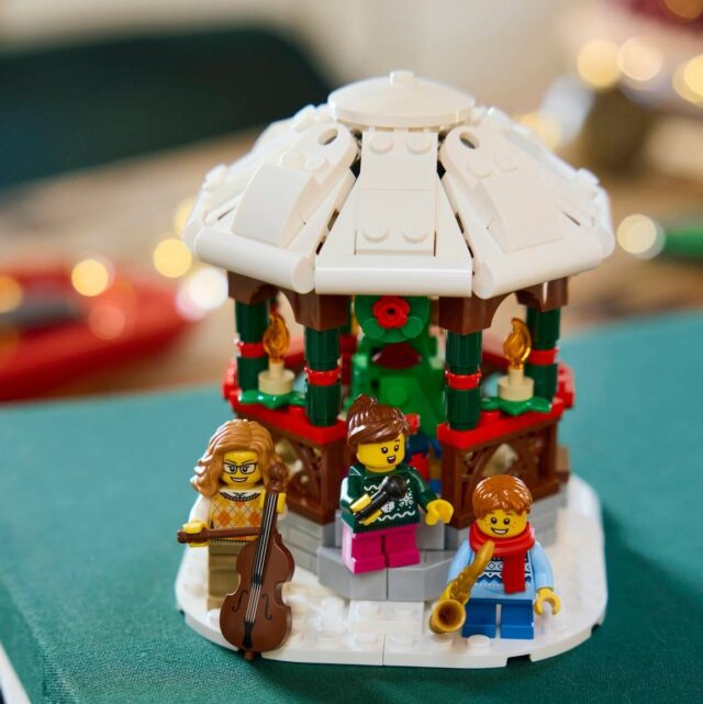 Chez LEGO : le cadeau 40778 Winter Gazebo offert dès 150€ d'achat