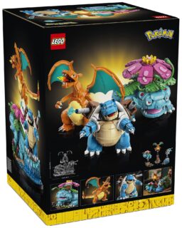 LEGO Pokémon 72153 Venusaur, Charizard and Blastoise