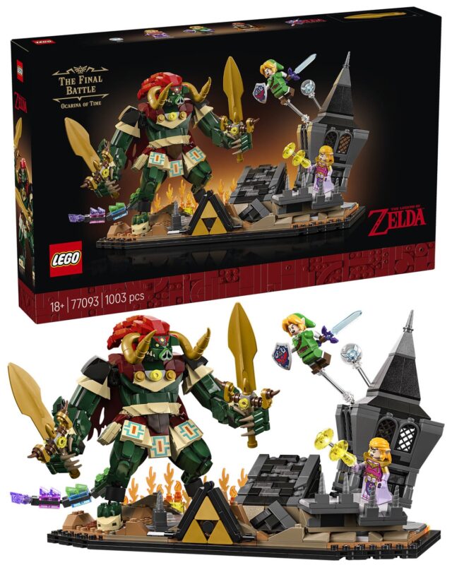 Nouveauté LEGO The Legend of Zelda 77093 Ocarina of Time - The Final Battle