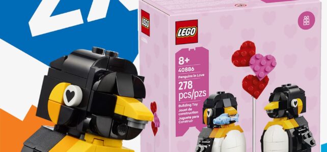 Chez LEGO : cadeau 40886 Penguins in Love offert et points Insiders X2