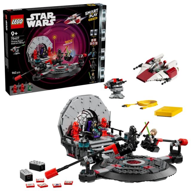 LEGO Star Wars SMART Play 75427 Throne Room Duel & A-wing