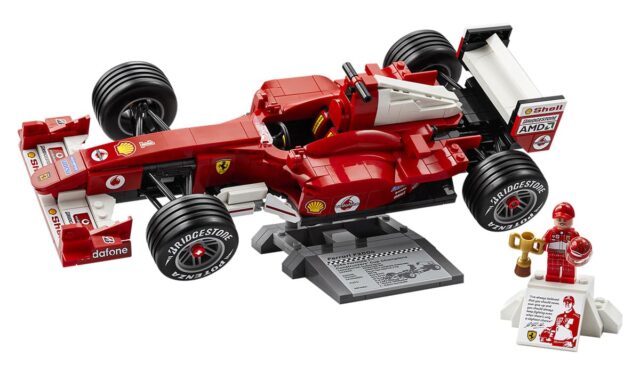 LEGO Icons 11375 Ferrari F2004 & Michael Schumacher