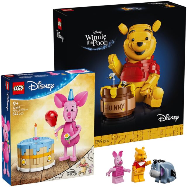 Nouveautés LEGO Disney 43300 Winnie the Pooh & 43305 Piglet's Birthday Fun
