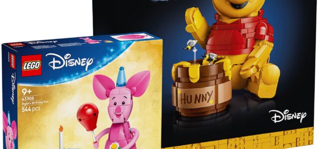 Nouveautés LEGO Disney 43300 Winnie the Pooh & 43305 Piglet's Birthday Fun