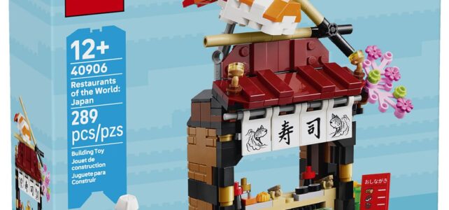 Chez LEGO : cadeau 40906 Restaurants of the World Japan offert et jusqu’à -20% de réduction sur une sélection LEGO 40906 Restaurants of the World : Japan